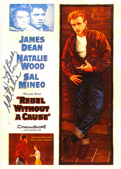 Signed by Natalie Wood